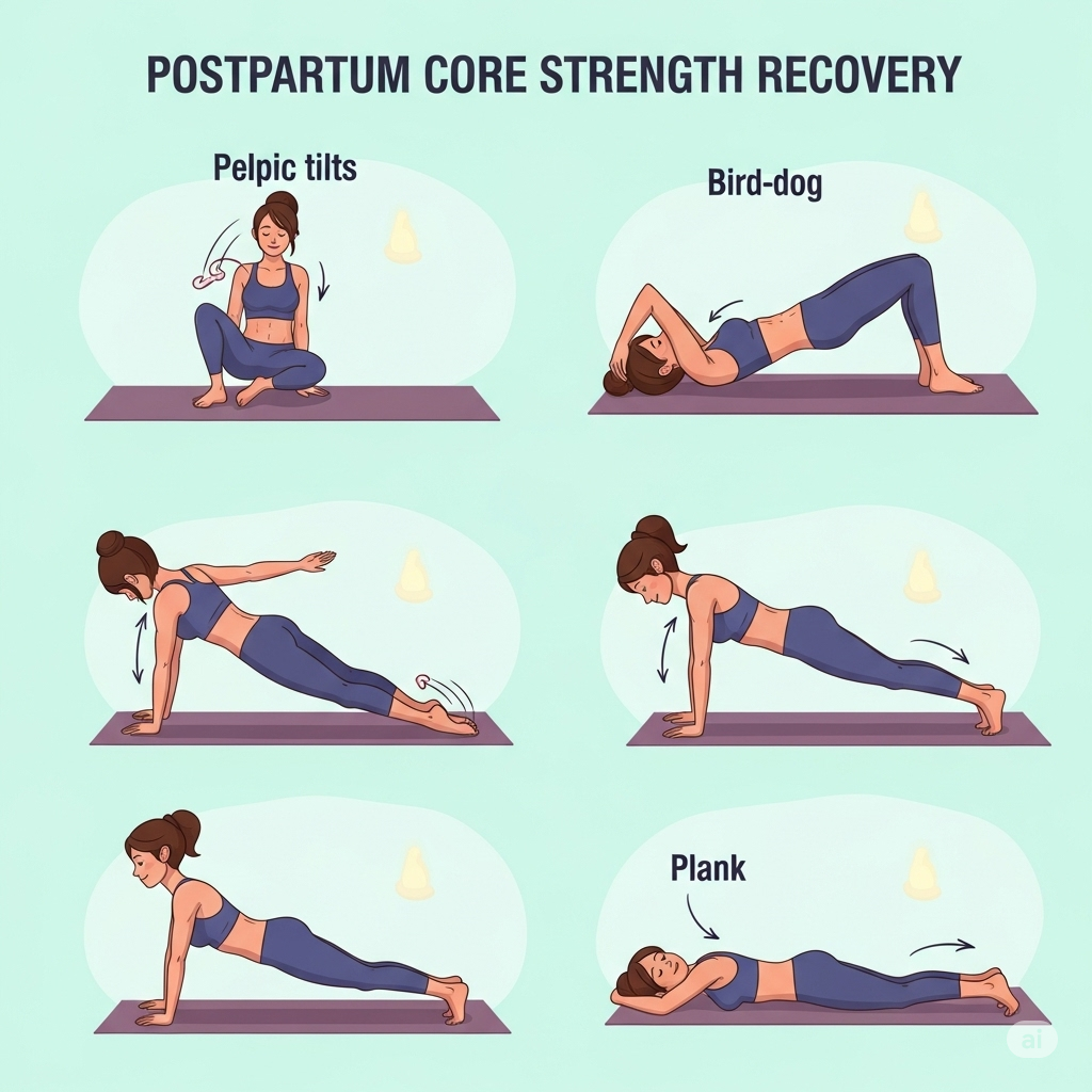 Exercises to Recover Core Strength Post-Pregnancy