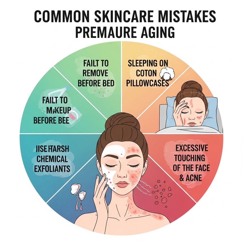 Common Skincare Mistakes That Lead to Premature Aging