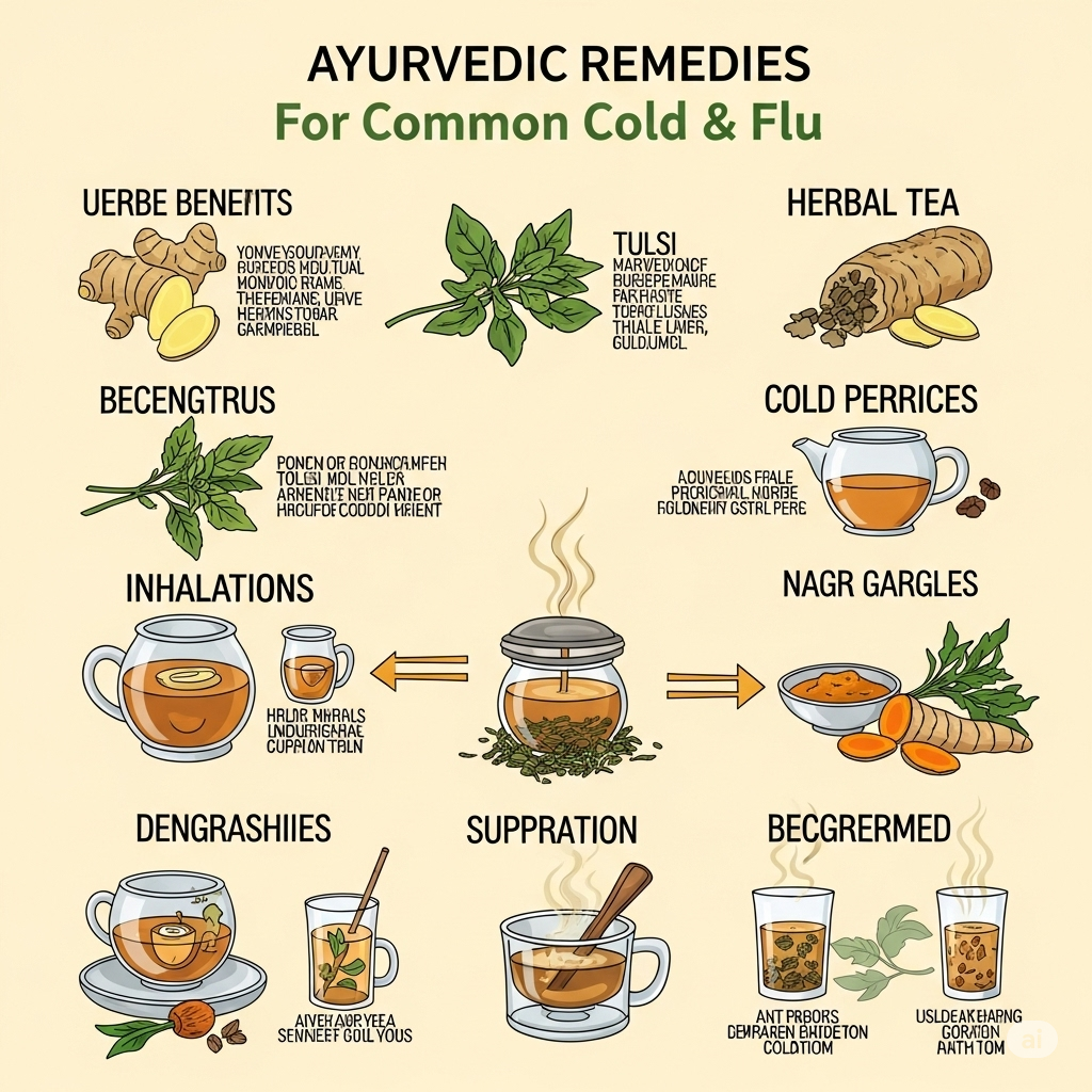 Ayurvedic Remedies for Common Cold and Flu